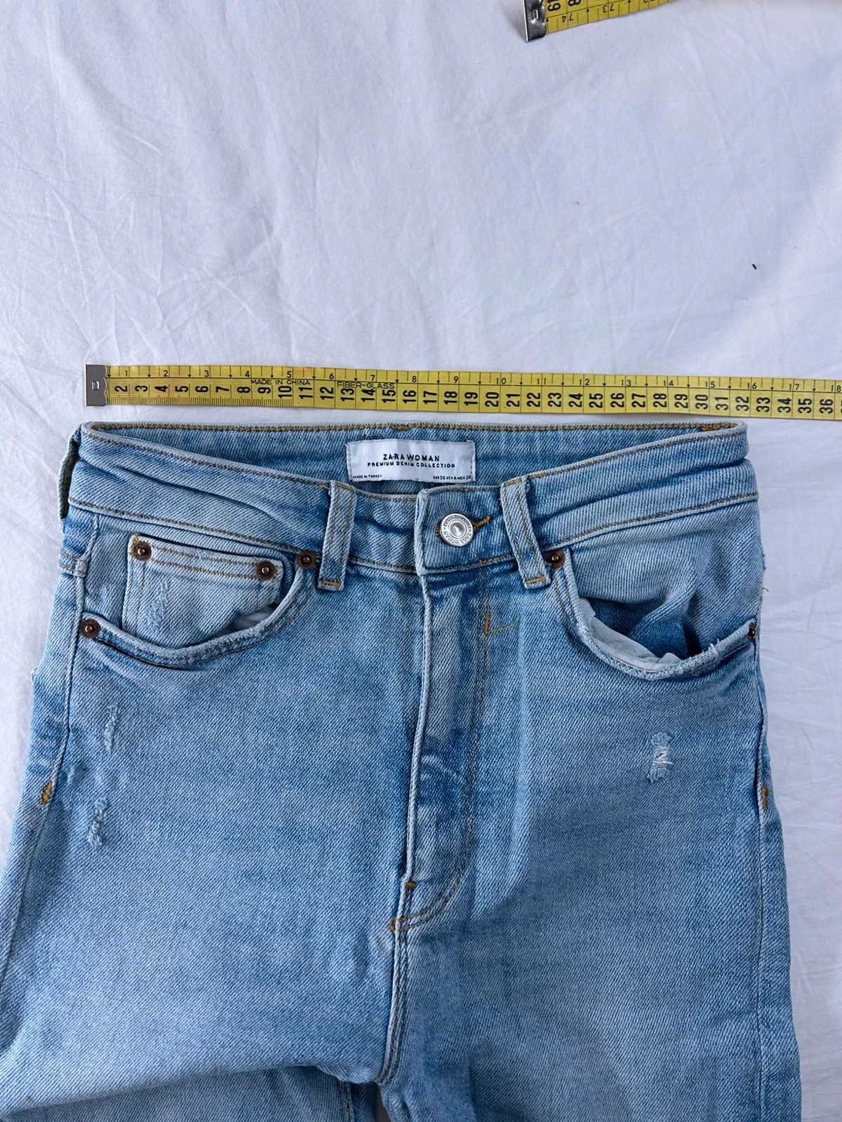 Light blue skinny jeans zara woman size 36 – photo 6